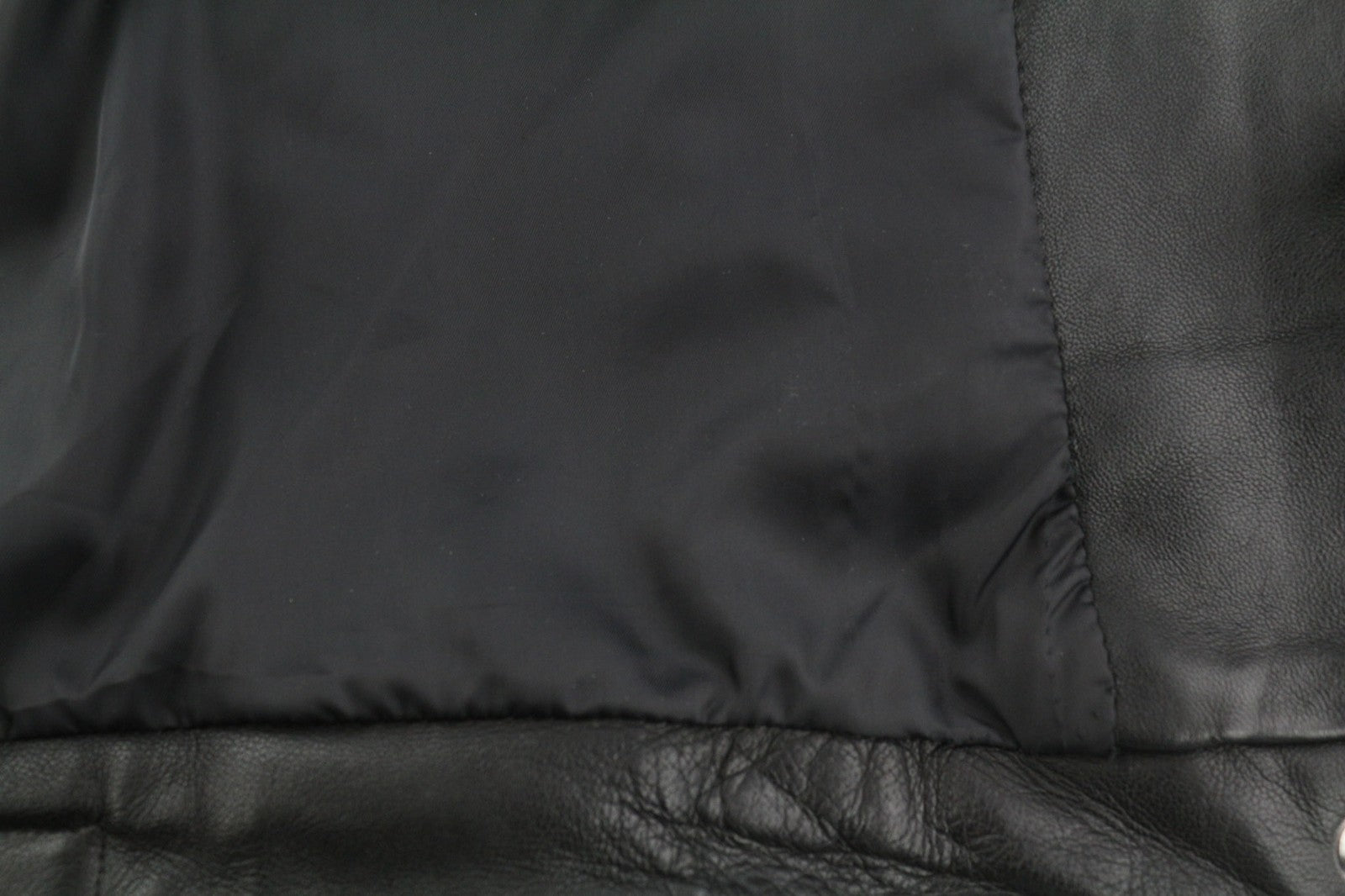 DIESEL L-Case-Ka Mens Jacket M Black Sheepskin Leather Band Collar RRP€450