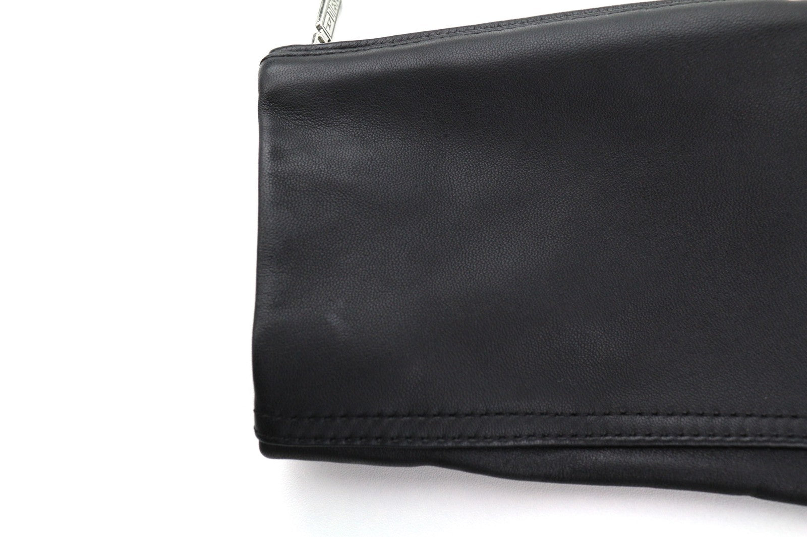 DIESEL L-Case-Ka Mens Jacket S Black Sheepskin Leather Band Collar RRP€450