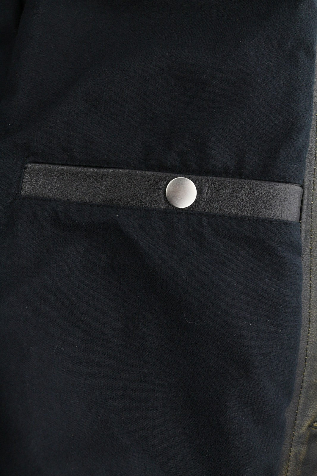 DIESEL L-Riley Mens Jacket L Black Cowhide Leather Aged Look Button Up RRP€895