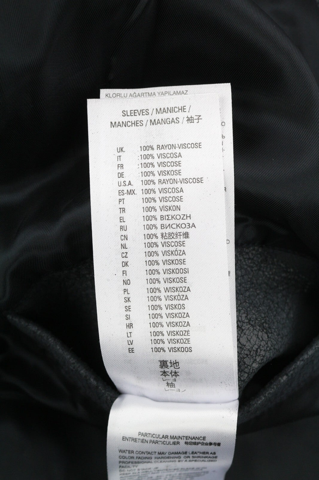 DIESEL L-Coat-CRK  L Lambskin Leather Jacket Notch Lapel Buttoned  RRP€1195