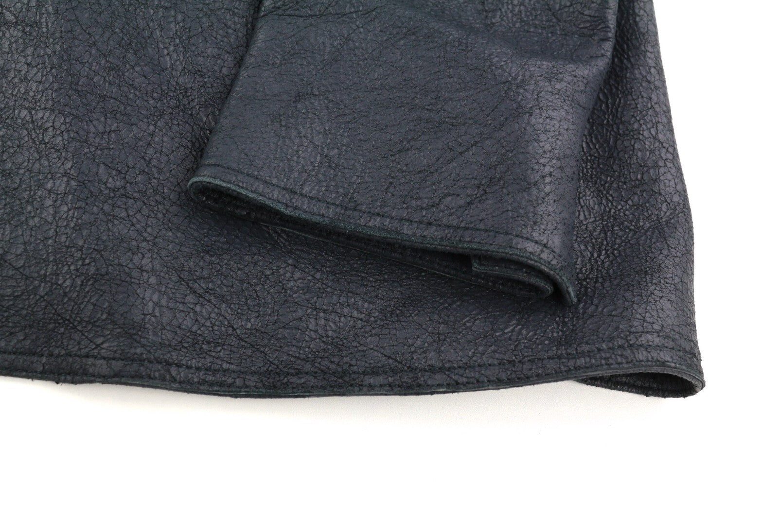 DIESEL L-Coat-CRK  L Lambskin Leather Jacket Notch Lapel Buttoned  RRP€1195