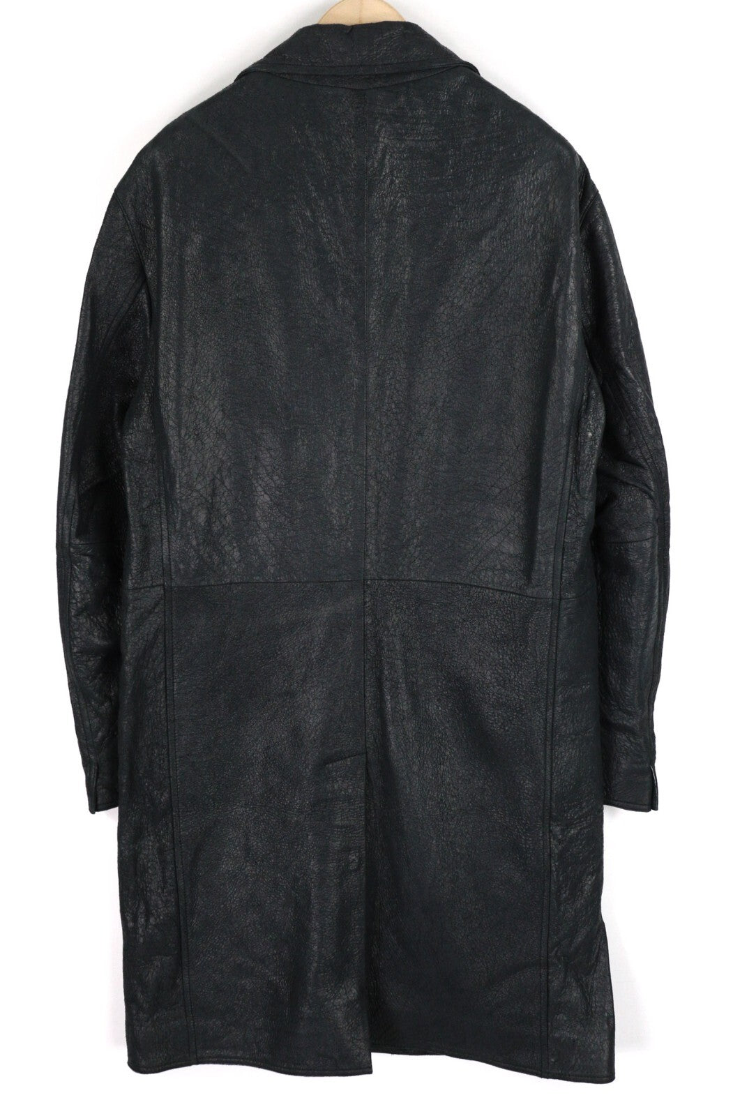 DIESEL L-Coat-CRK  XL Lambskin Leather Mens Jacket Notch Buttoned RRP€1195