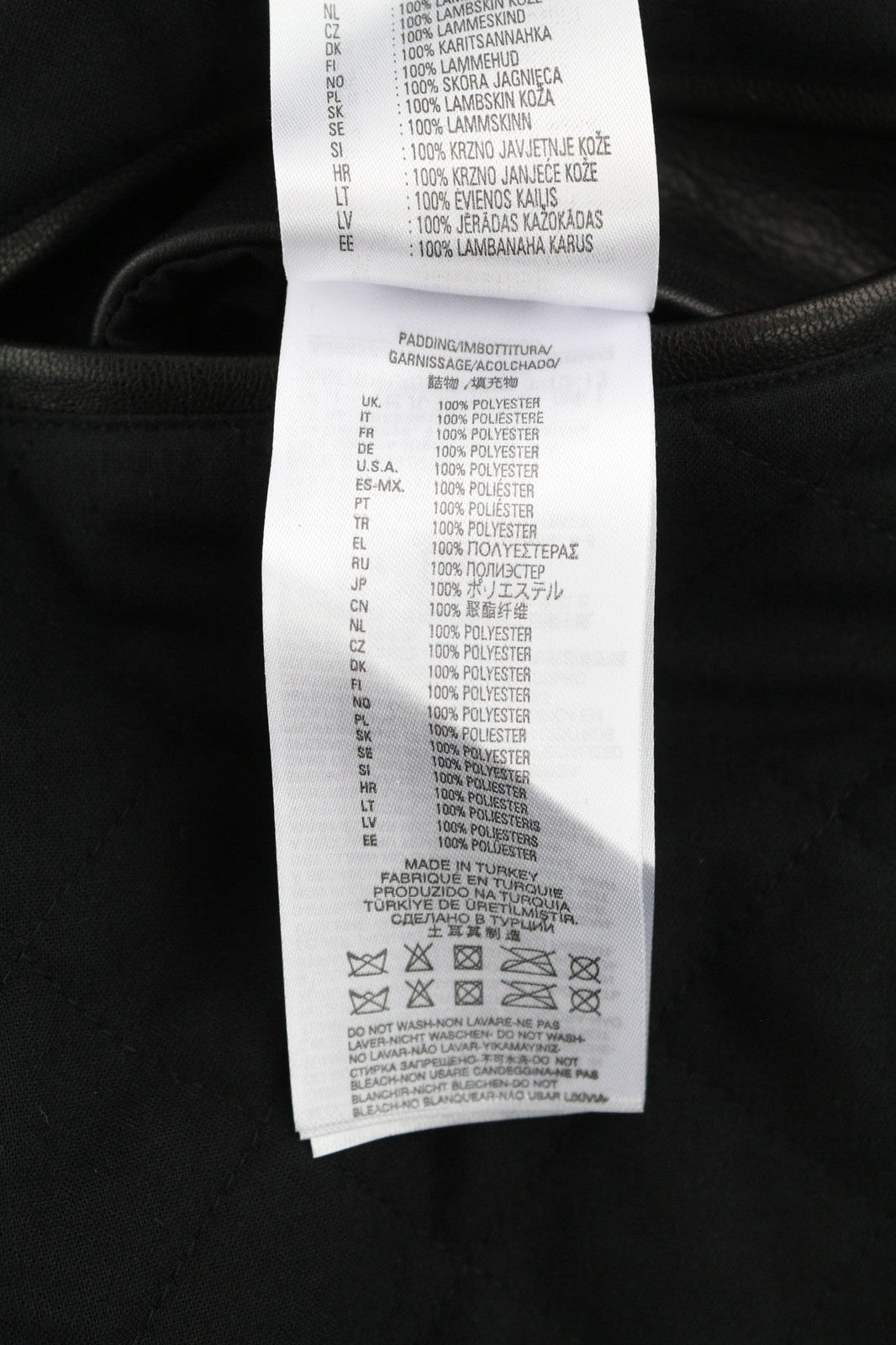 DIESEL L-Gilbert-Fur Leather  M Men Jacket  Cowhide Lambskin Fur Colla RRP€1095