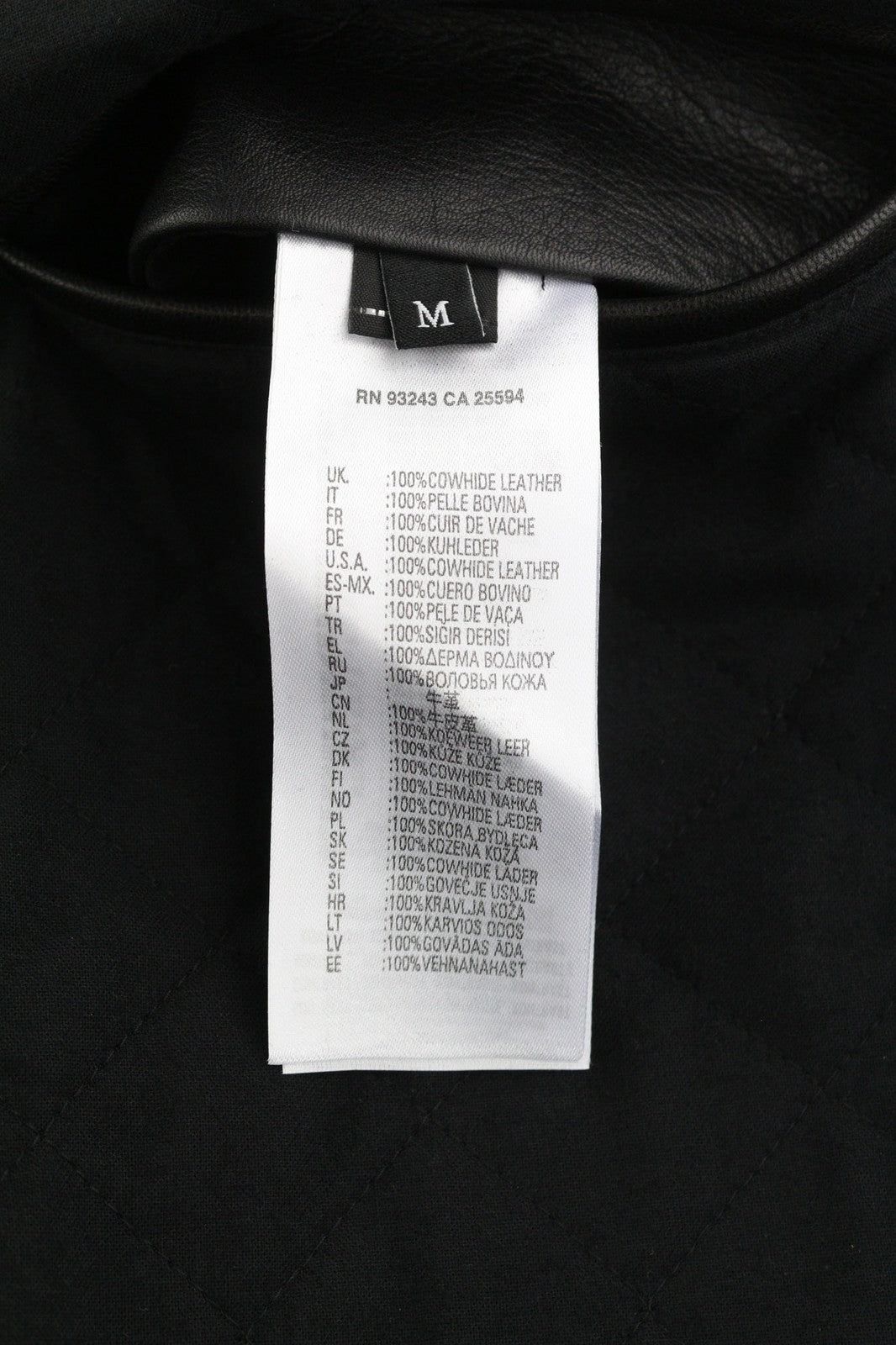 DIESEL L-Gilbert-Fur Leather  M Men Jacket  Cowhide Lambskin Fur Colla RRP€1095