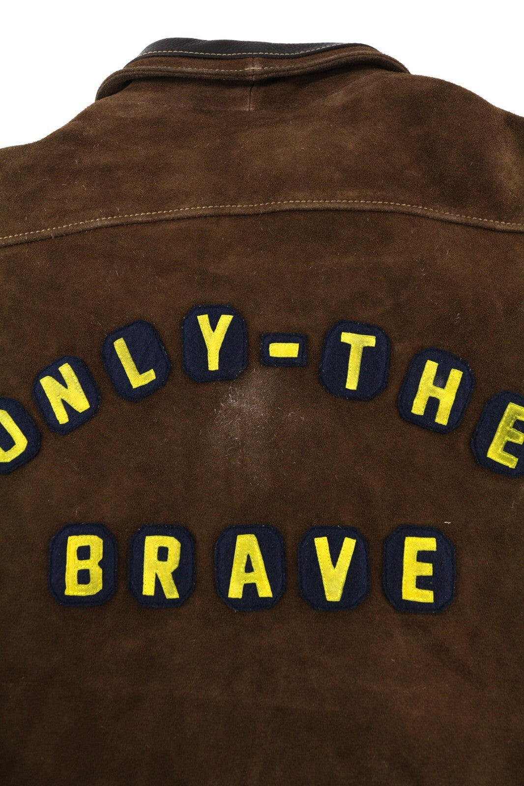 DIESEL D4D-3 Leather Jacke  Brown XL Suede Cowhide  Padded RRP€1099