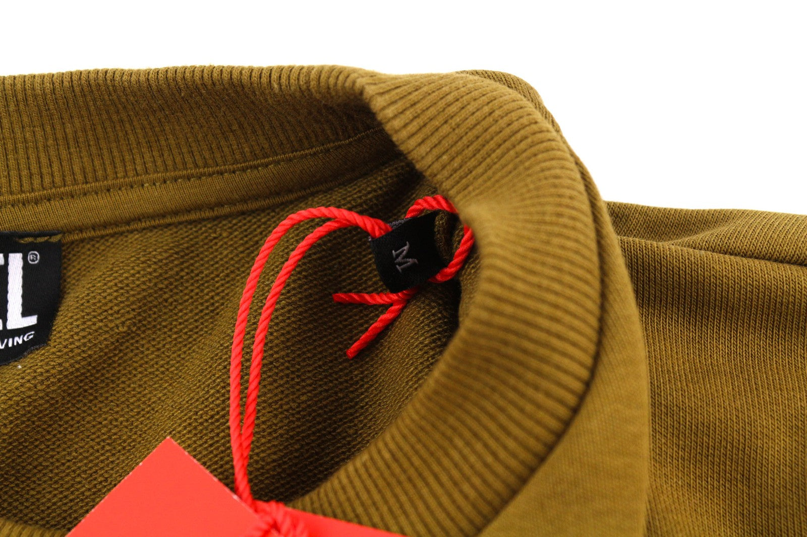 DIESEL S-Ginn-K27 Mens Sweatshirt M Brown Oversized Crew Neck Pullover RRP€125