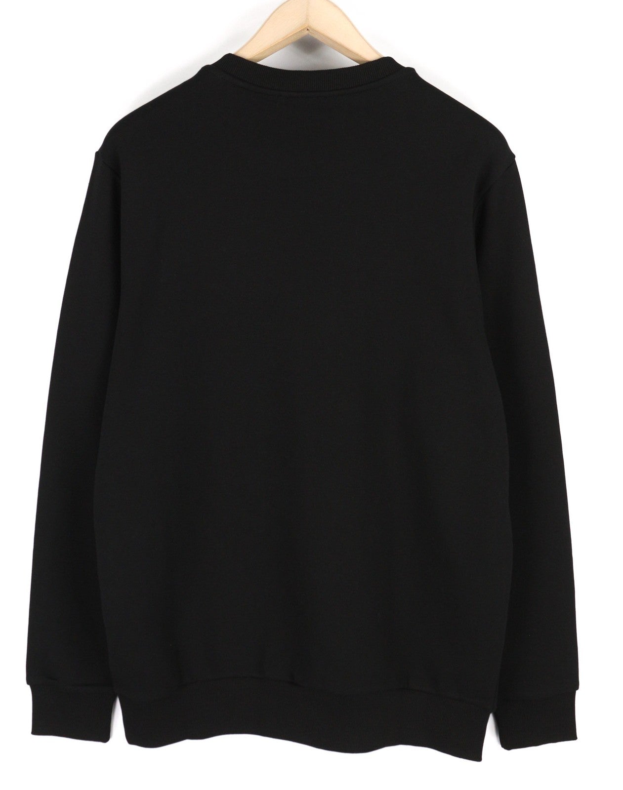 DIESEL S-Gir-Div-P Mens Sweatshirt L Black Crew Collar Pullover  RRP€100