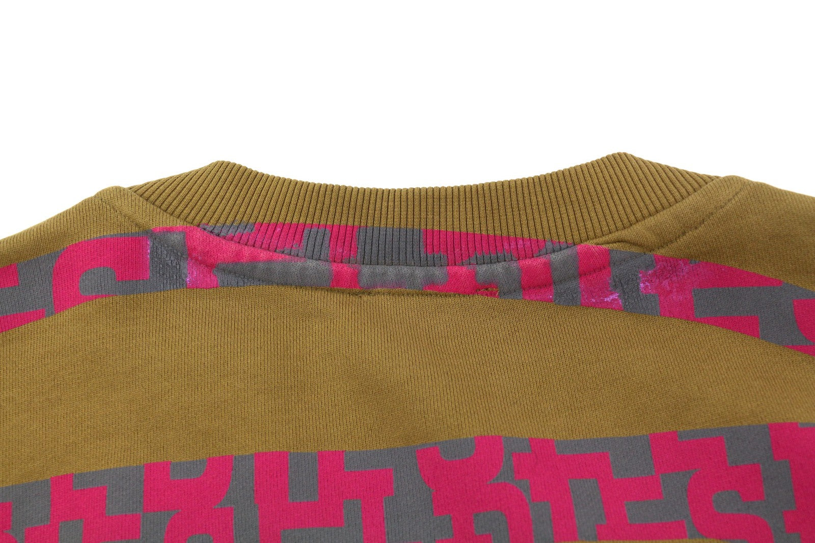 DIESEL S-Ginn-D-Mon Mens Sweatshirt S Mid Brown Pullover Crew Collar  RRP€175