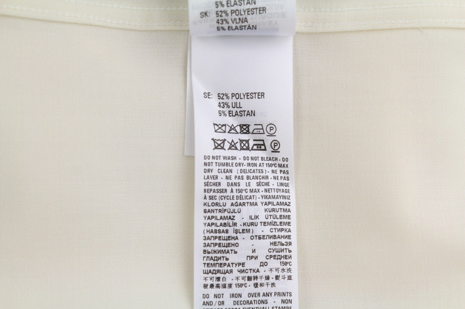 DIESEL S-Wooly Mens Shirt 2XL RRP€195 Wool  Button Up Pocket Notched Light