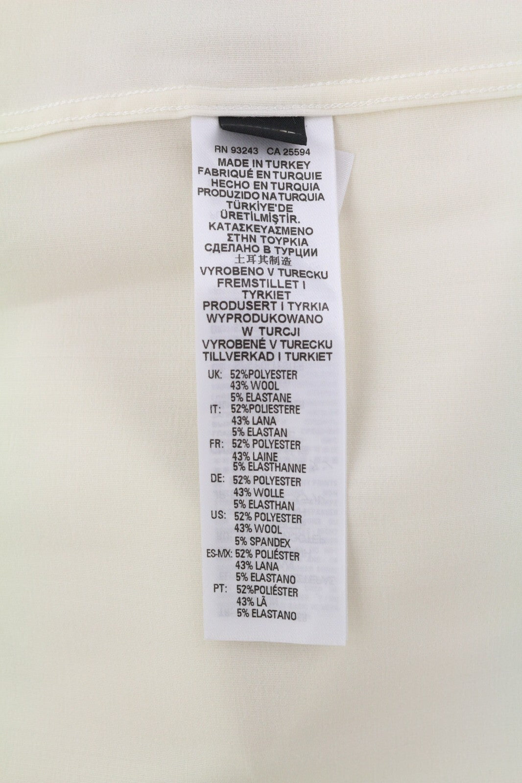 DIESEL S-Wooly Mens Shirt XL Wool  Button Up Pocket Notched Light RRP€195