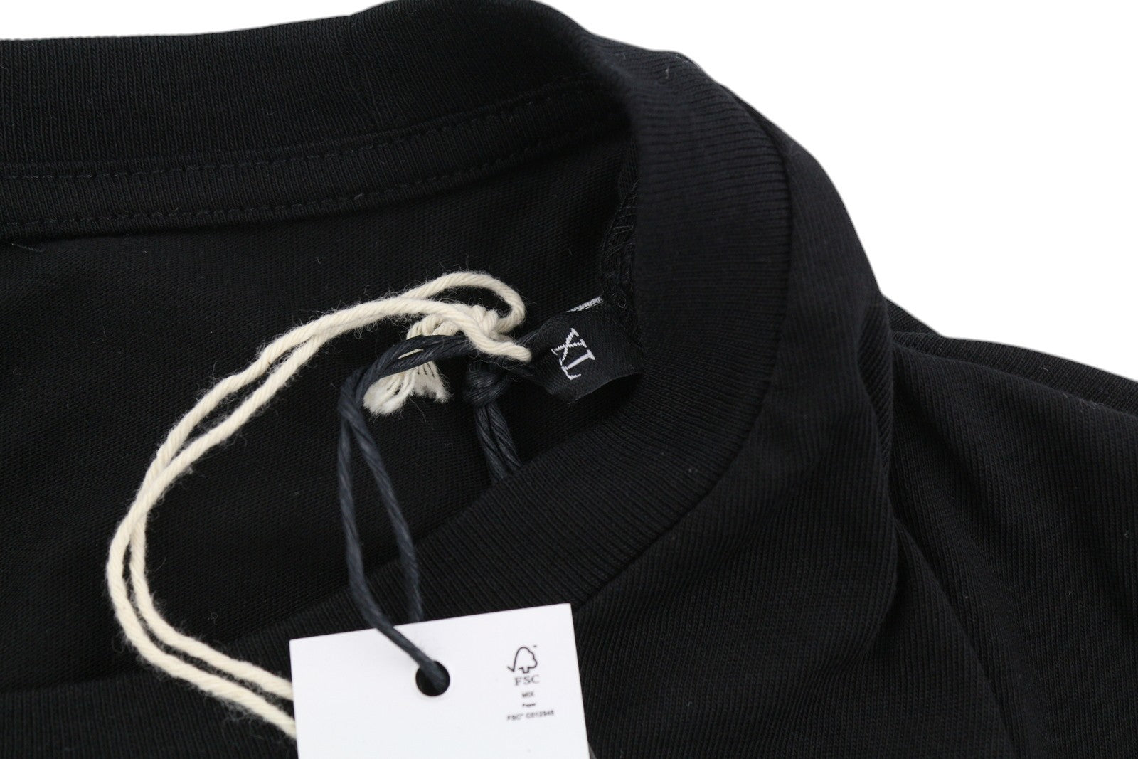 DIESEL T-Diegos-LS-K27 Men T-Shirt XL Black Pullover Crew Collar Long Sleeve