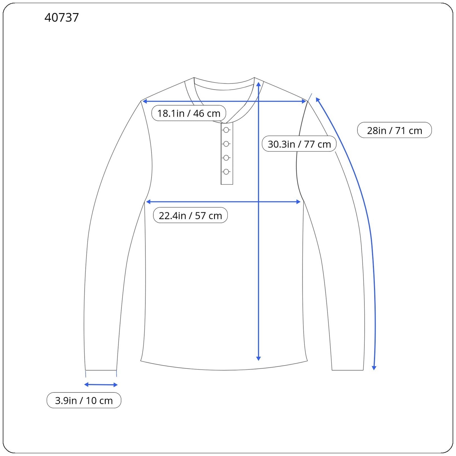 DIESEL T-Just-LS-E6 Men T-Shirt L Orange Pullover Long Sleeve Crew Collar