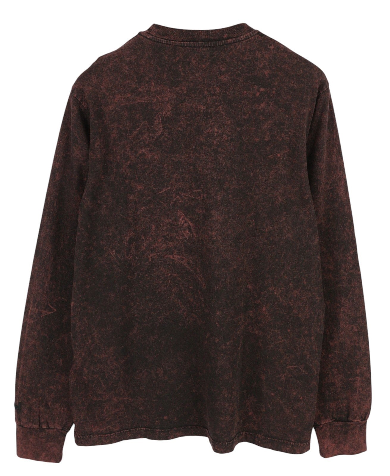 DIESEL T-Glyn Mens T-Shirt XL Long Sleeve Acid Wash Effect Crew Neck RRP€125