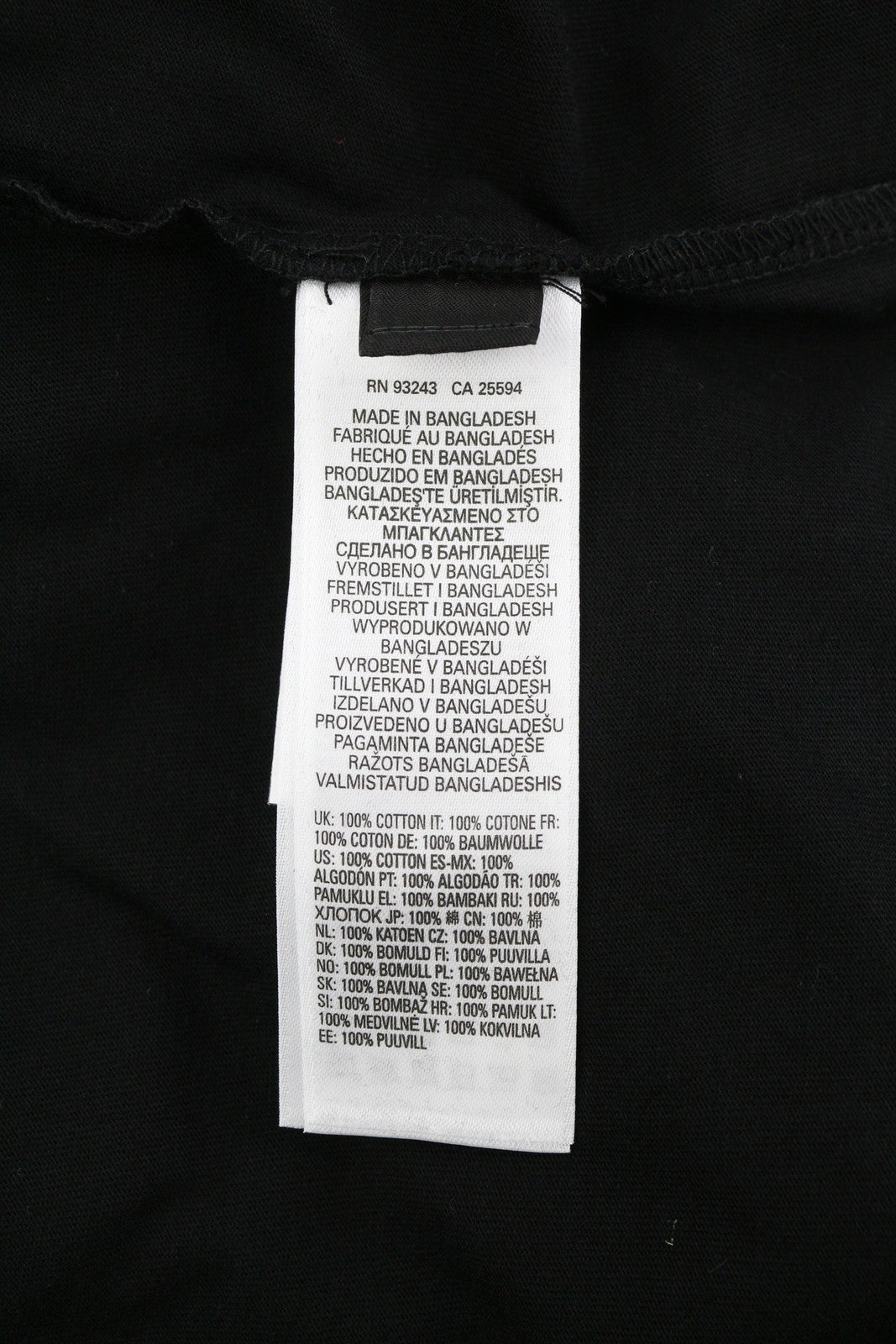 DIESEL T-Just-LS-E7 Mens T-Shirt 2XL Black Long Sleeve Crew Neck  Tricot