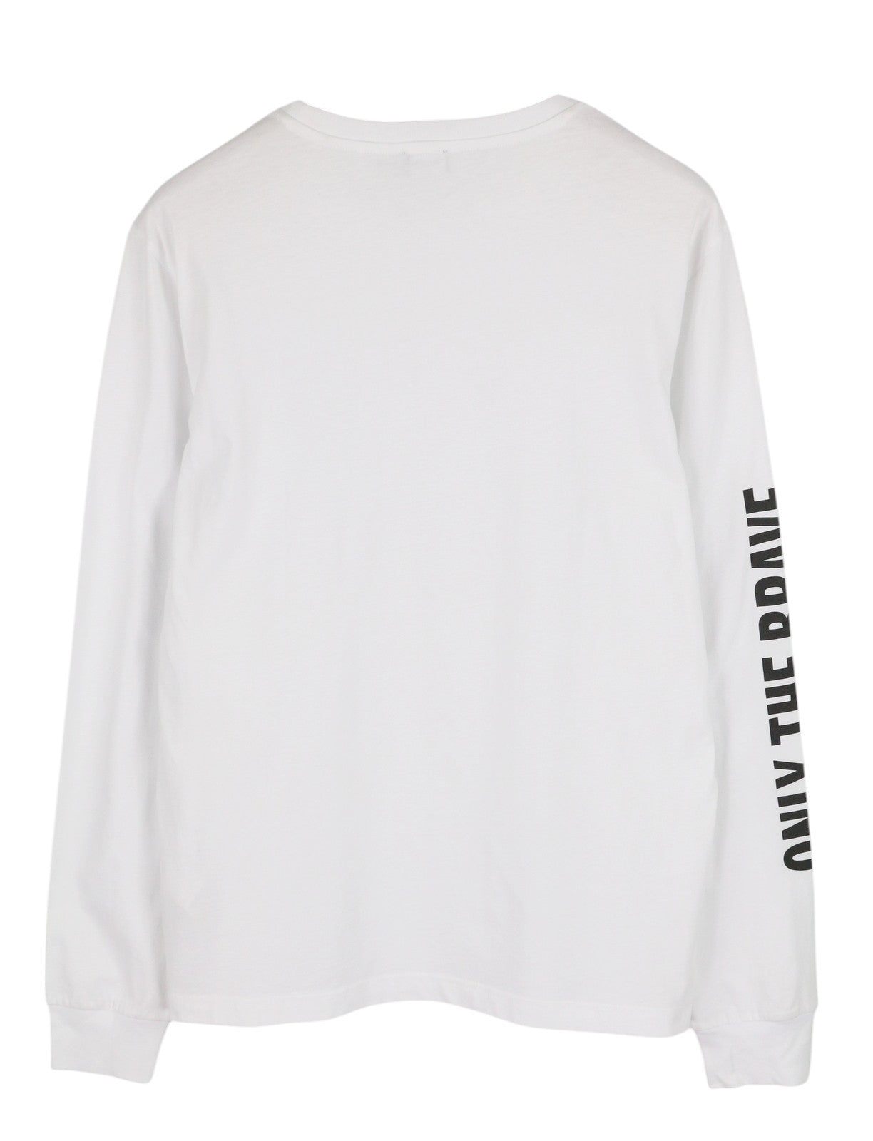 DIESEL T-Diegos-LS-K42 Mens T-Shirt L White Long Sleeve Crew Neck Tricot