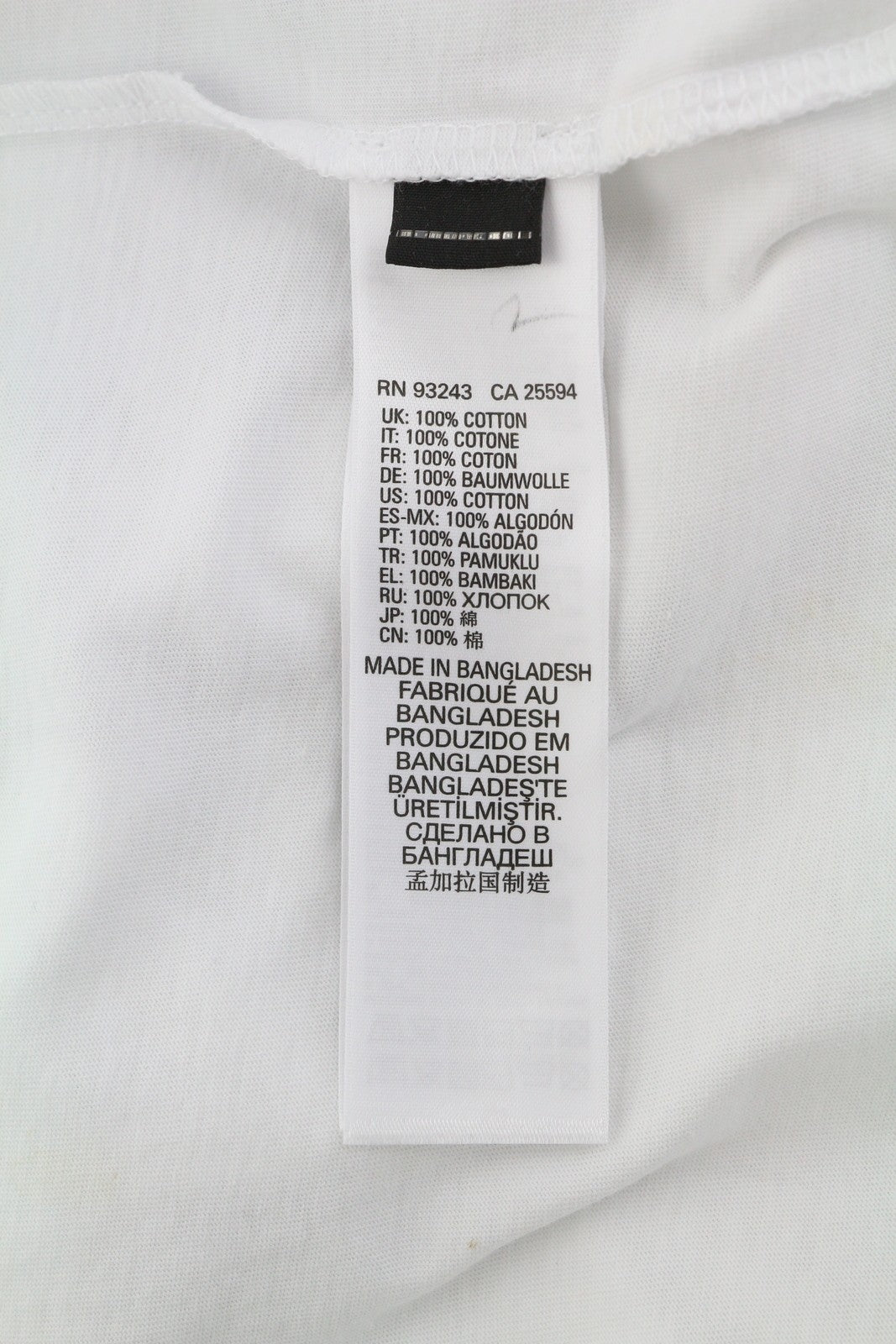 DIESEL T-Diegos-LS-K42 Mens T-Shirt L White Long Sleeve Crew Neck Tricot