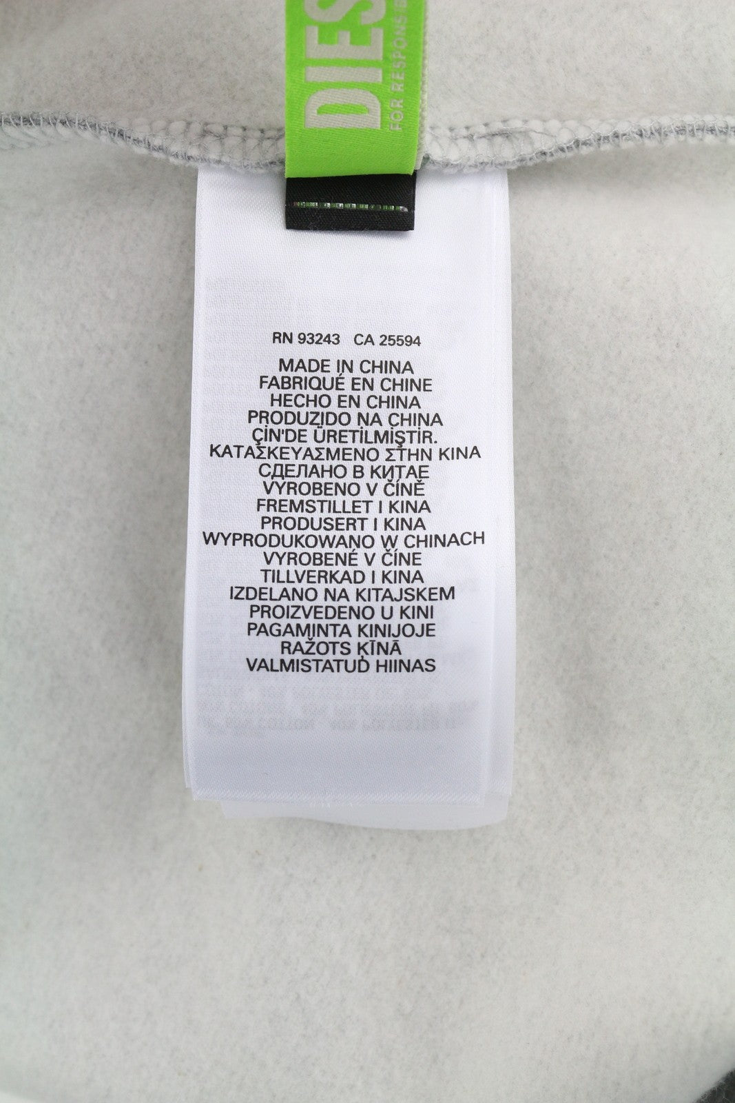 DIESEL S-Girk-Hood-B8 Mens Hoodie S Grey Melange Kangaroo Pocket Hooded RRP130