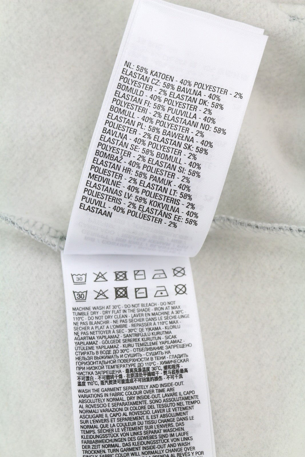 DIESEL S-Girk-Hood-B8 Mens Hoodie M Grey Melange Kangaroo Hooded RRP€130