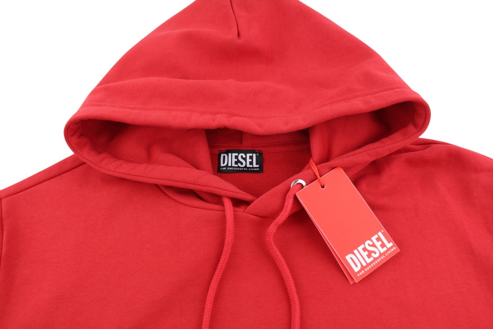 DIESEL S-Girk-Hood-K21 Mens Hoodie 2XL Red Kangaroo Pocket Hooded RRP€110