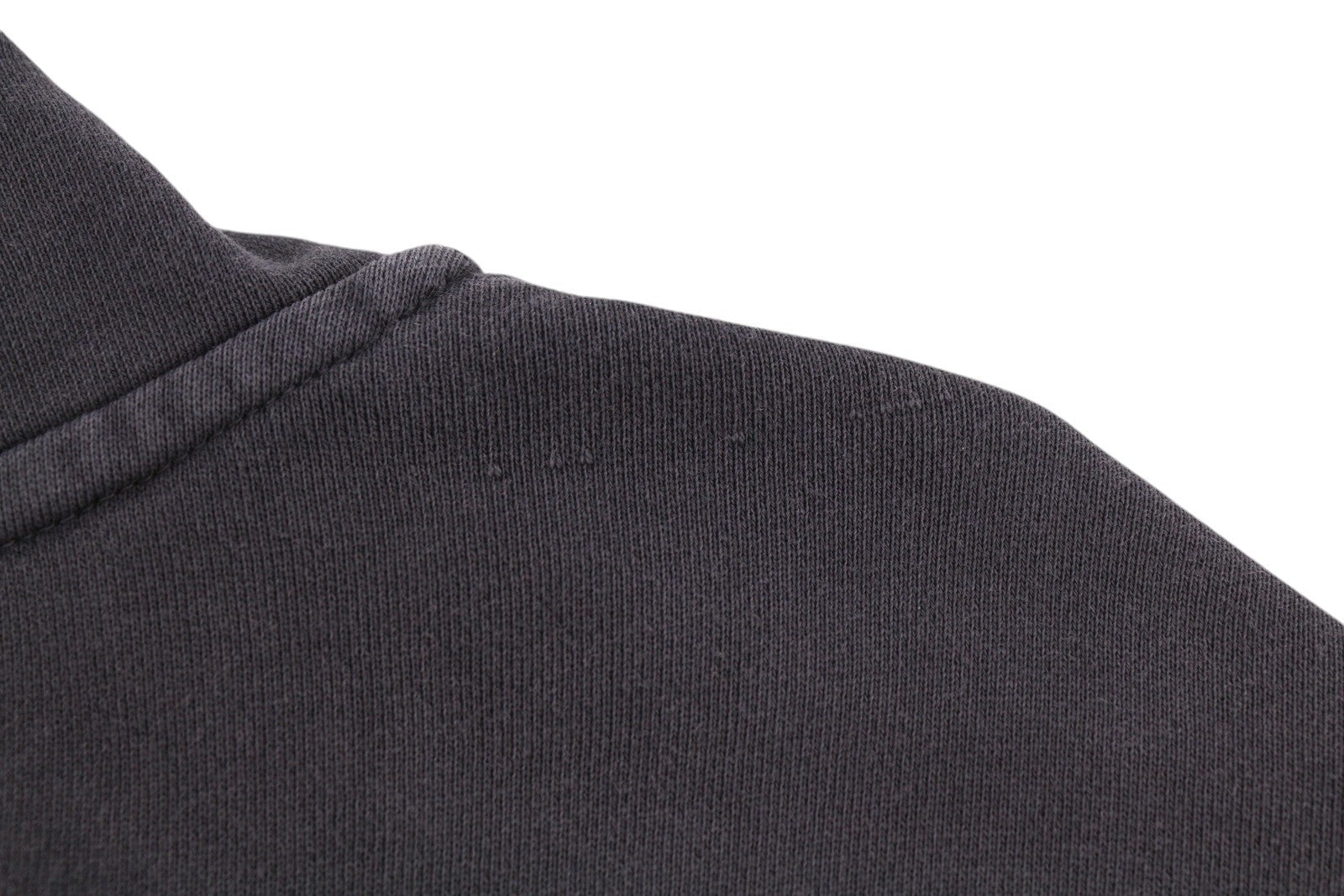 DIESEL S-Ginn-Hood-E2 Mens Hoodie M Washed Black Pullover Kangaroo RRP€195