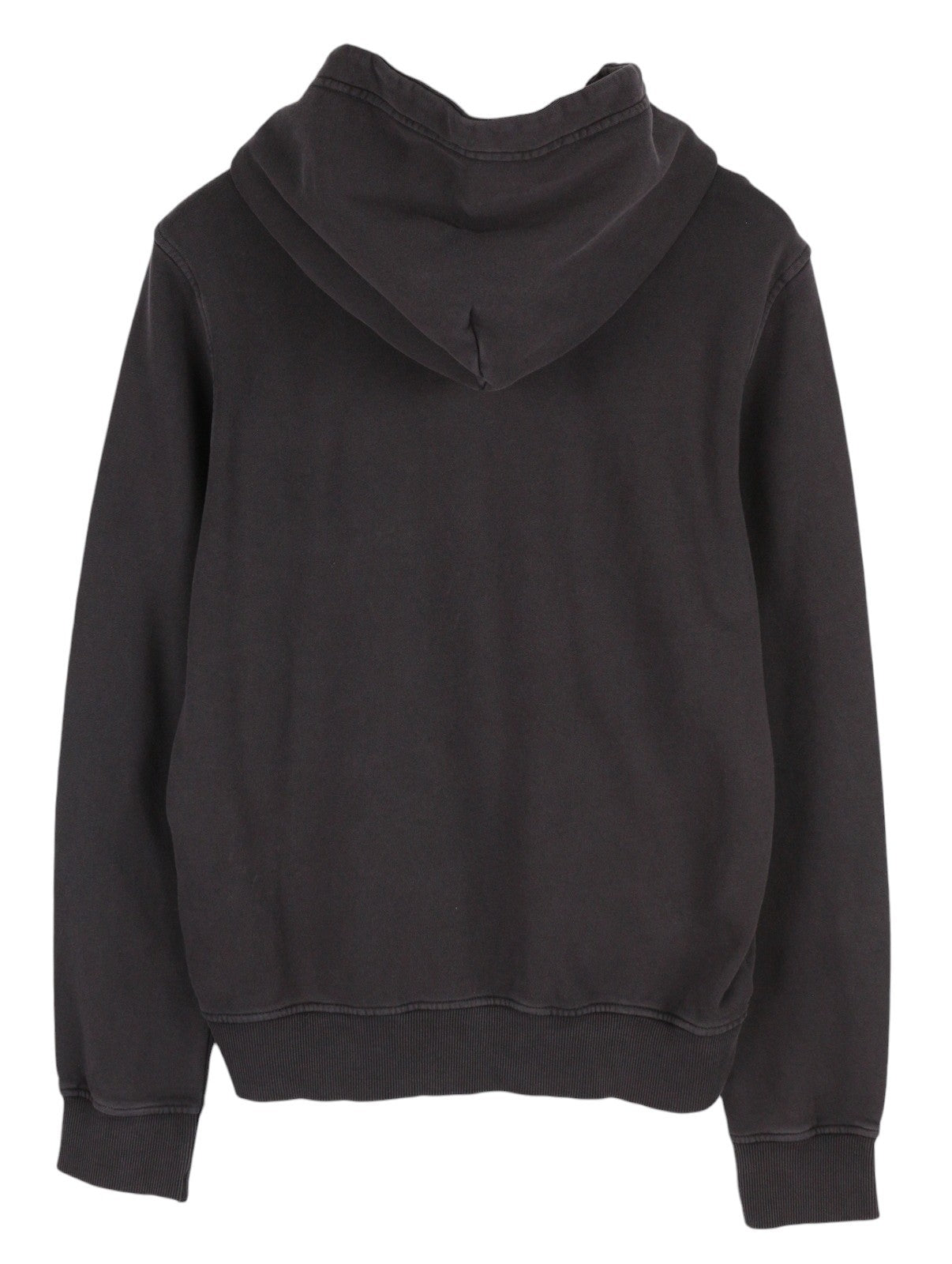 DIESEL S-Ginn-Hood-E2 Mens Hoodie M Washed Black Pullover Kangaroo RRP€195