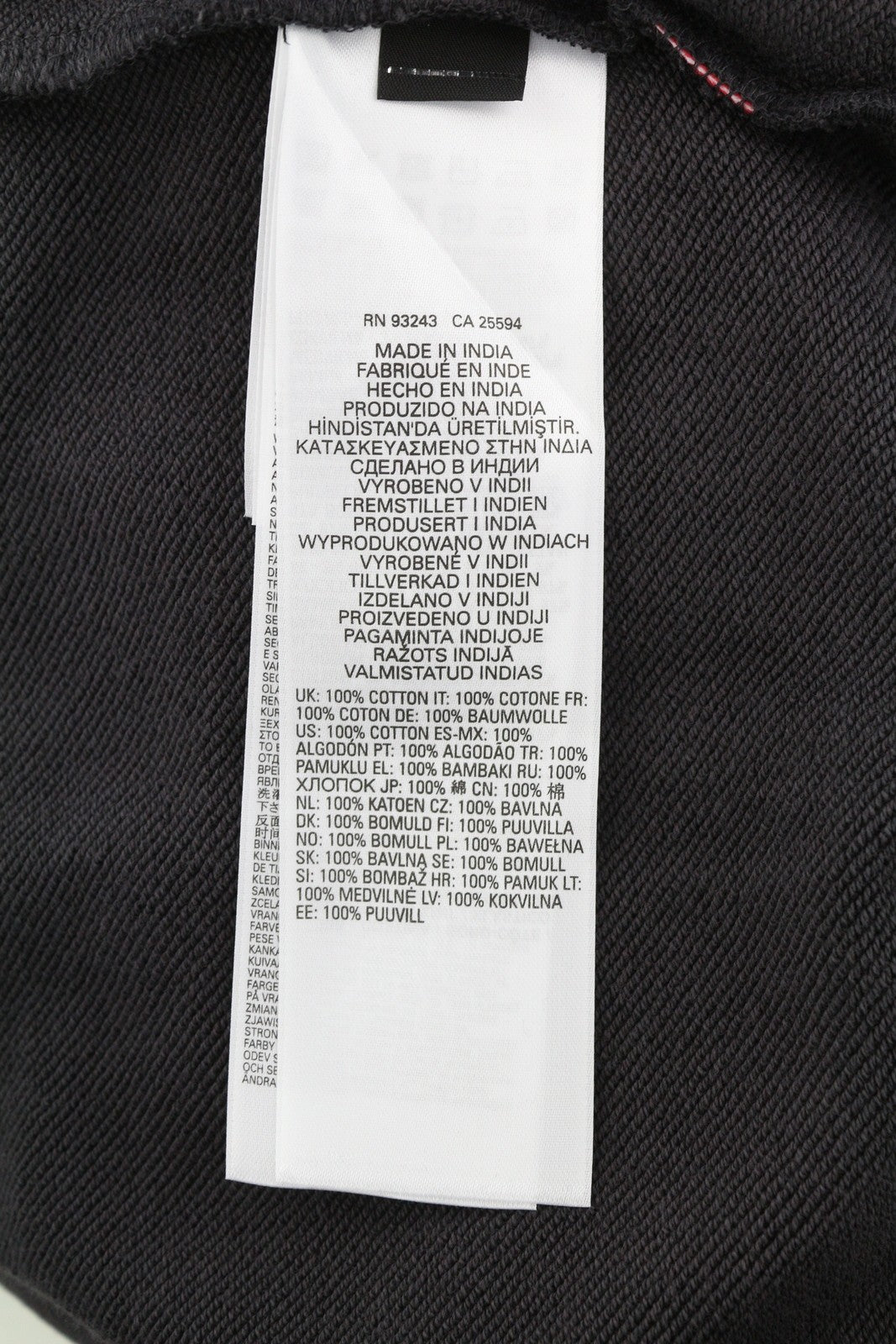 DIESEL S-Ginn-Hood-E2 Mens Hoodie M Washed Black Pullover Kangaroo RRP€195