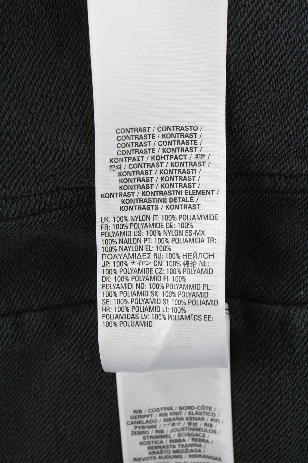 DIESEL J-Stol Mens Jacket 2XL Washed Black Full Zip Patch Pockets RRP€275