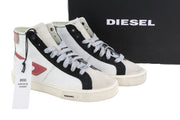 DIESEL S-Mydori ML W Womens Sneakers EU35 Light Cow Leather High Top RRP€220