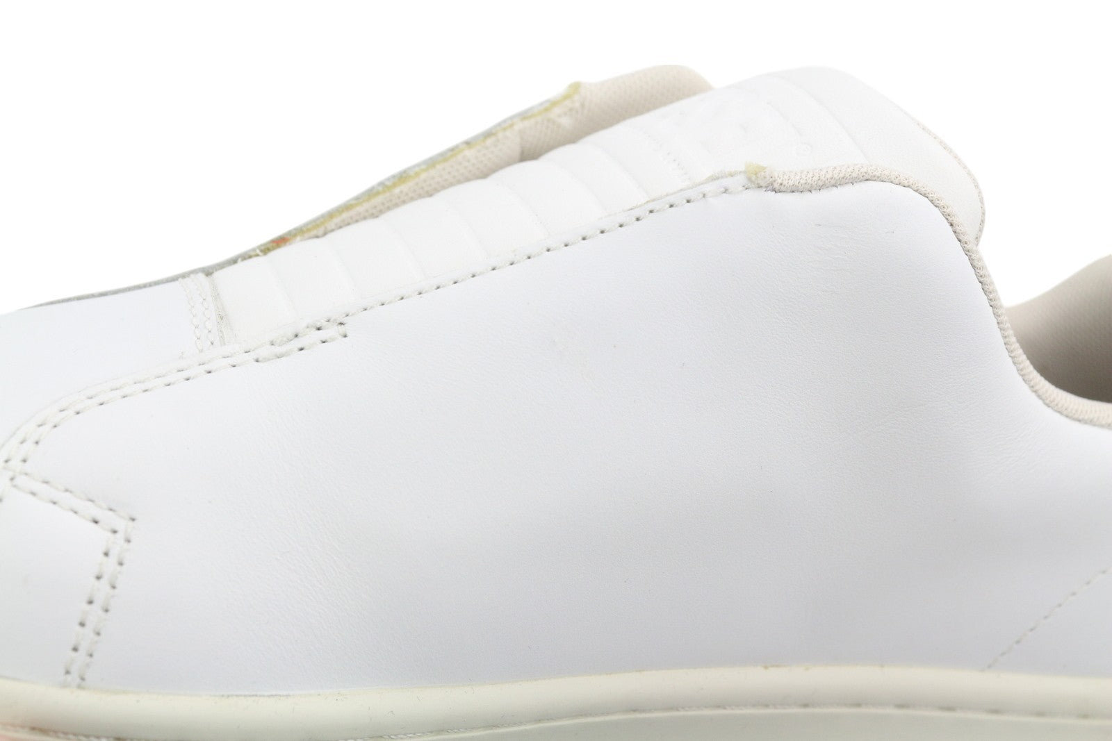 DIESEL S-Athene So Mens Sneakers EU41 White Low Top Almond Toe Leather RRP€135