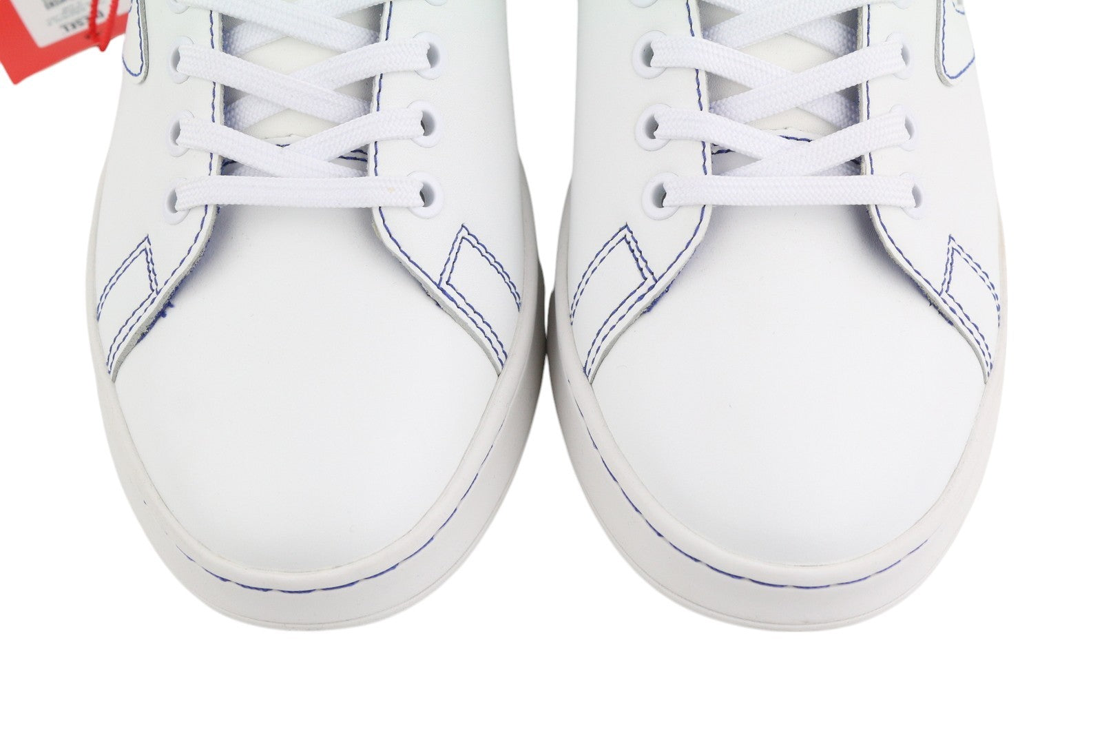 DIESEL S-Athene Low Mens Sneakers EU41 White Leather Lace Up  Light RRP€160