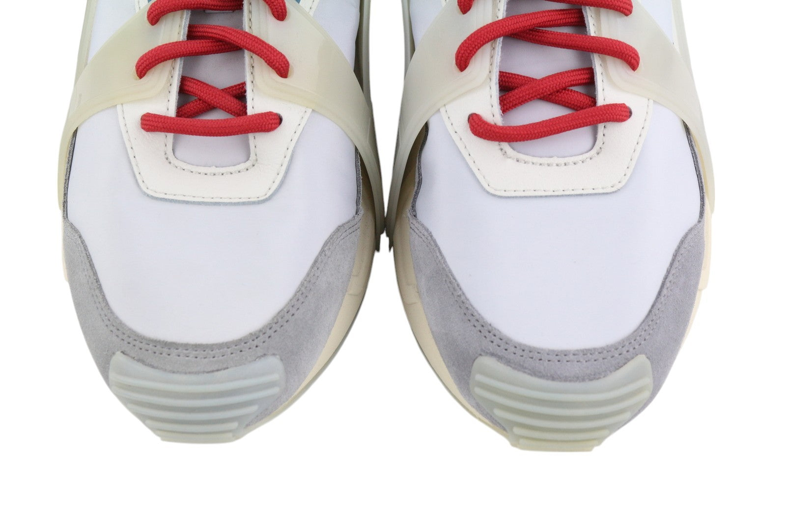 DIESEL S-Serendipity Mask Mens Sneakers EU45 Light Leather Almond Toe RRP€150