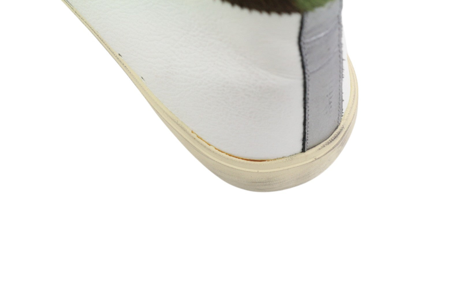 DIESEL S-Mydori Mc Mens Sneakers EU45 White Cow Leather High Top Laced RRP€220