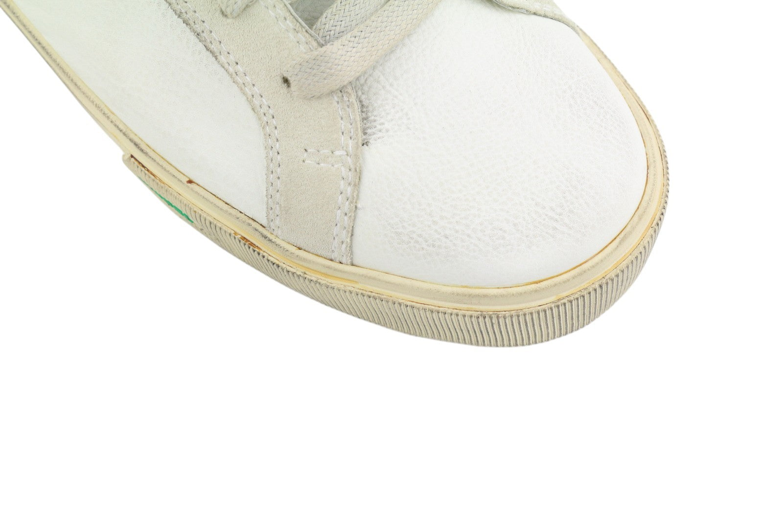 DIESEL S-Mydori Mc Mens Sneakers EU45 White Cow Leather High Top Laced RRP€220