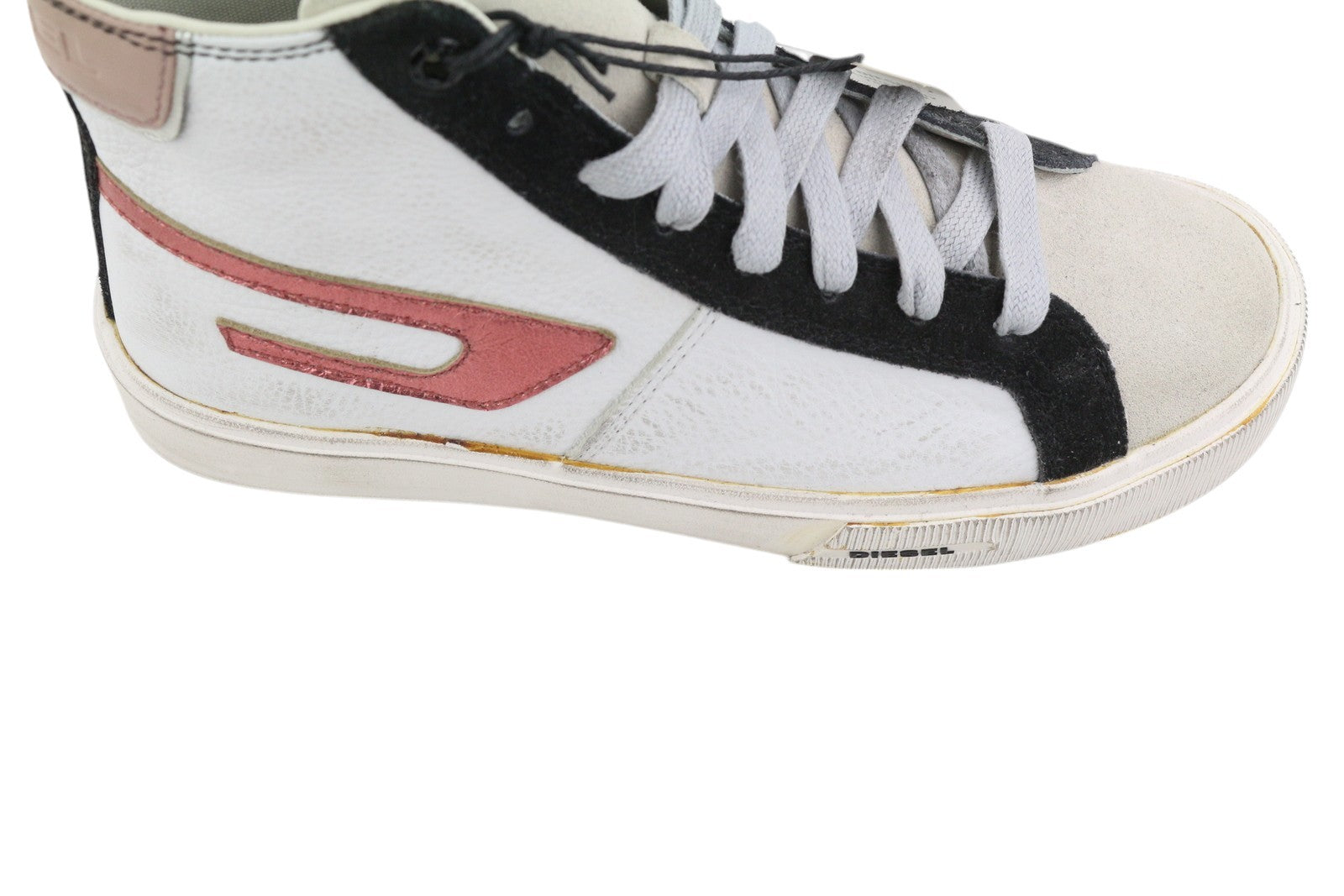 DIESEL S-Mydori Ml W Womens Sneakers EU35.5 Light Leather High Top RRP€220