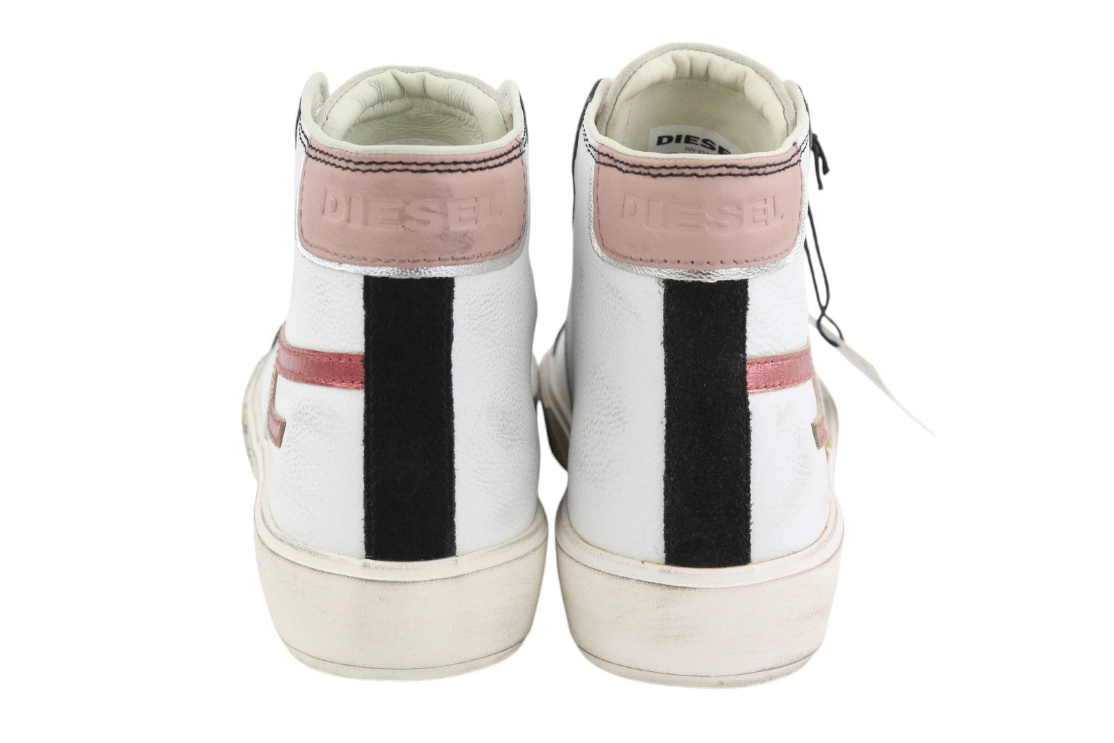 DIESEL S-Mydori Ml W Womens Sneakers EU35.5 Light Leather High Top RRP€220
