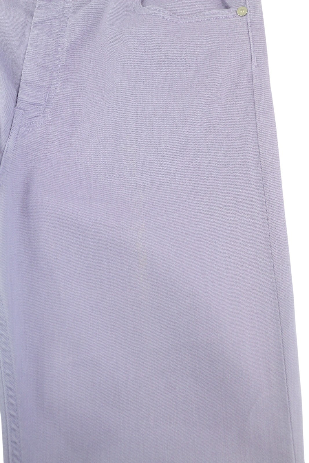 PT TORINO Kim Women Jeans W31 Purple Bootcut Fit Ankle Length Zip Fly Light