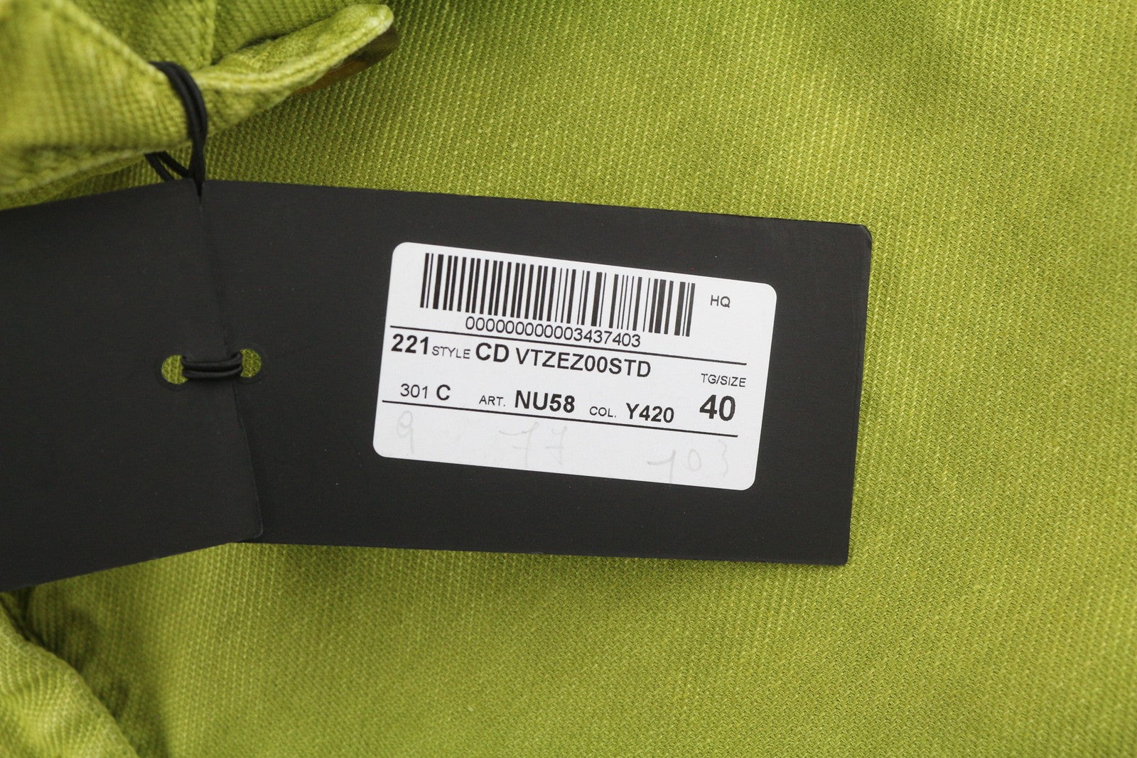 PT TORINO Zoe Women Trousers 40 W30 Green Cargo High Waist Linen Blend Tapered