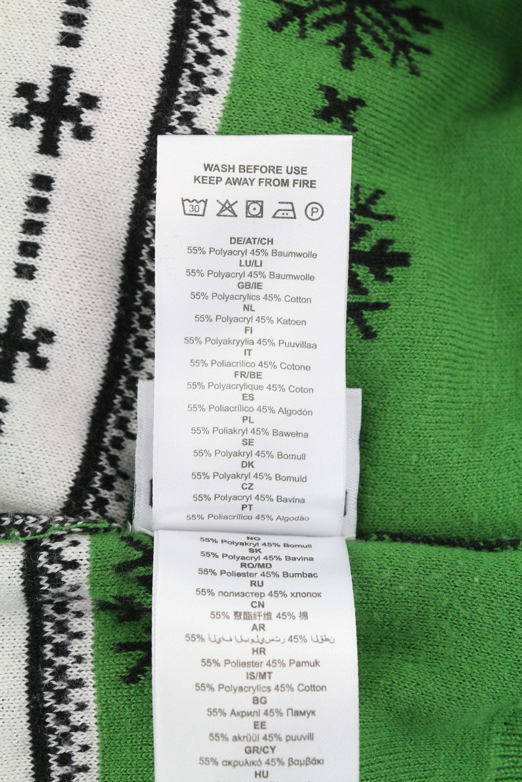 STAR WARS Men Jumper L Pullover Yoda Print Knitted Crew Neck Long Sleeve Black