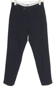 SUITSUPPLY Soho Men Trousers UK32R Chino Dark Blue Tapered Fit Zip Fly Casual