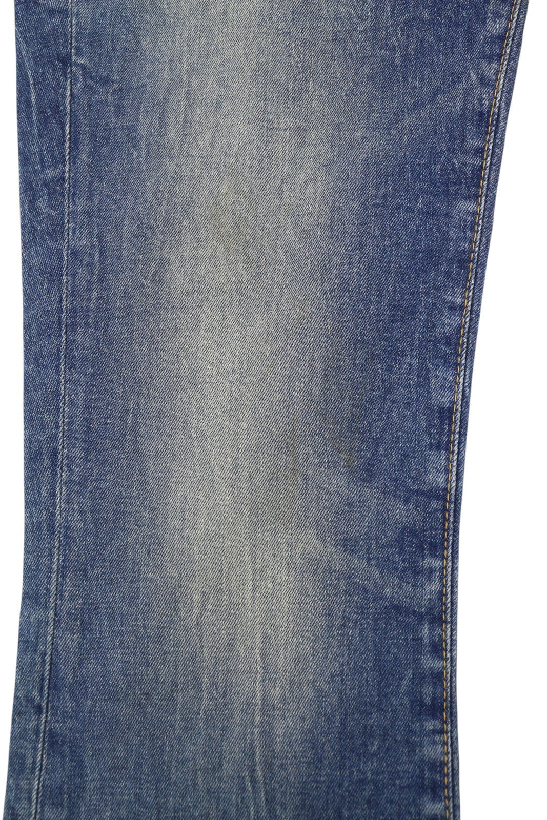 R13 Kick Women Jeans 30 Ankle Cropped Washed Blue Denim Kelly Stretch RRP€650