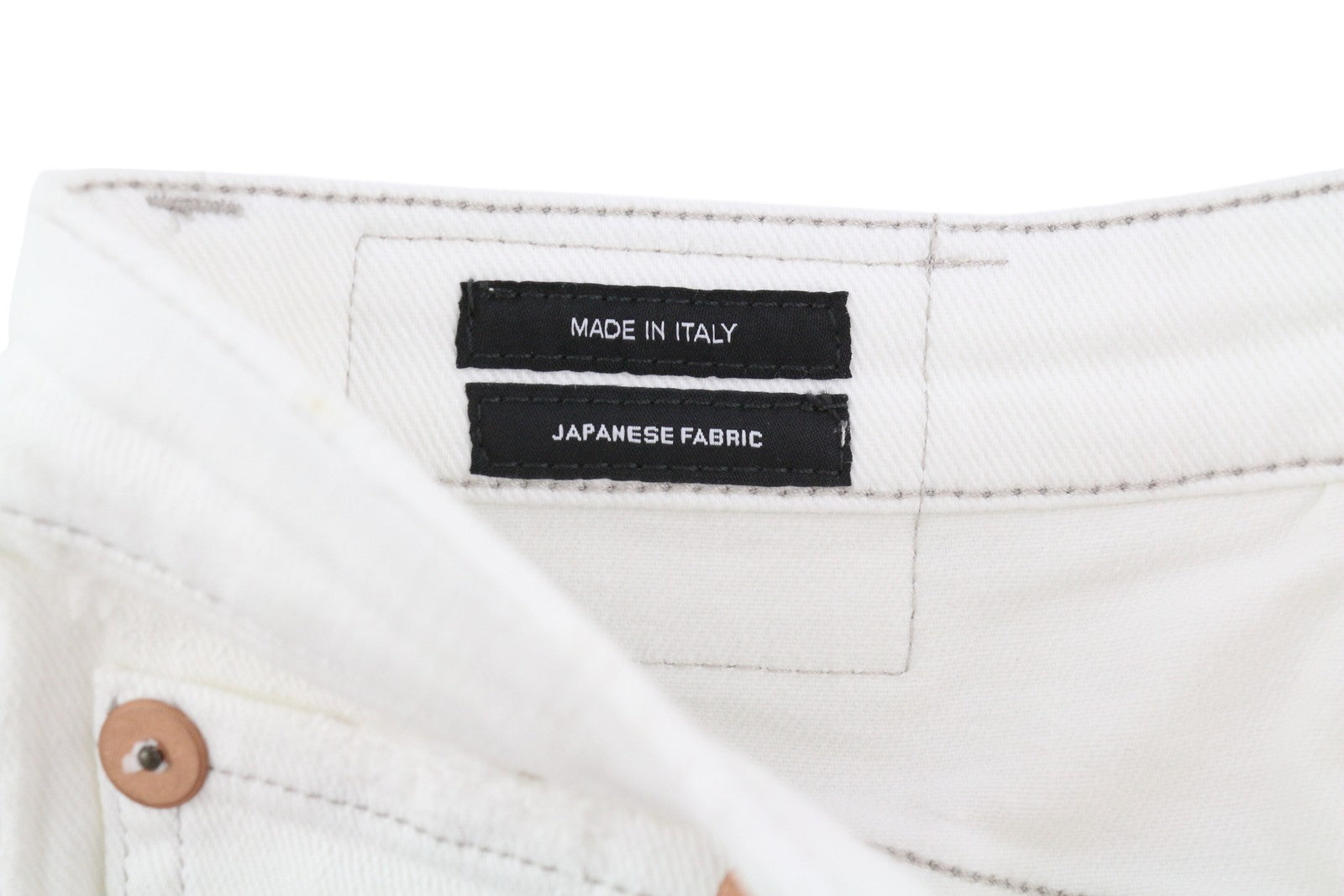 R13 Kick Women Jeans 24 Bootcut Fit Zip Fly Casual Ankle Bale White RRP€526