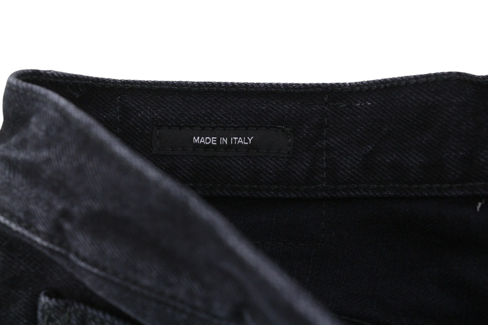 R13 Ankled D'Arcy Women Jeans 23 Wide Cropped Ankle Length Onix Black RRP€695