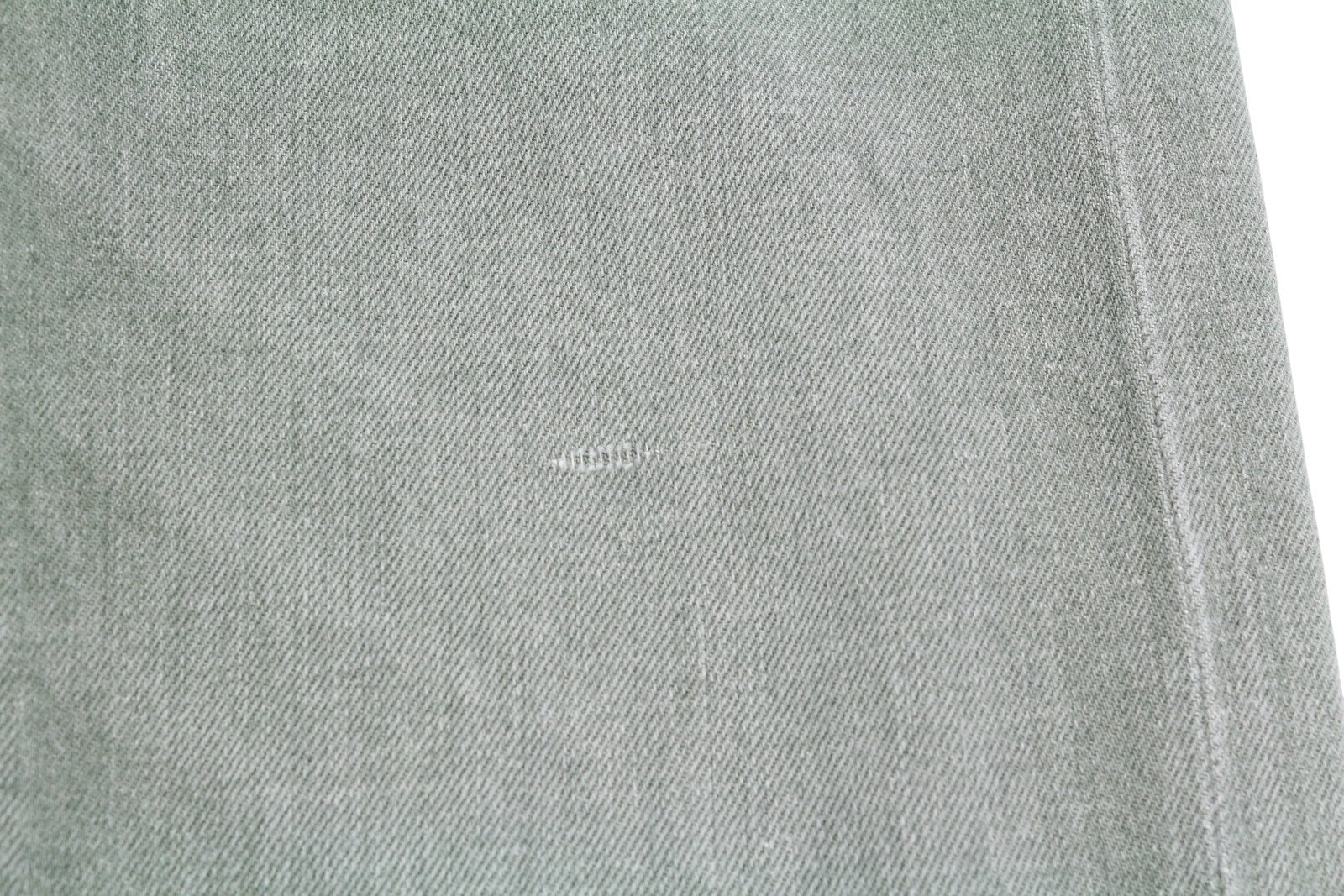 R13 Tobi Boy Women Jeans 27 Low Rise Slim  Washed Army Green Stretchy RRP€695