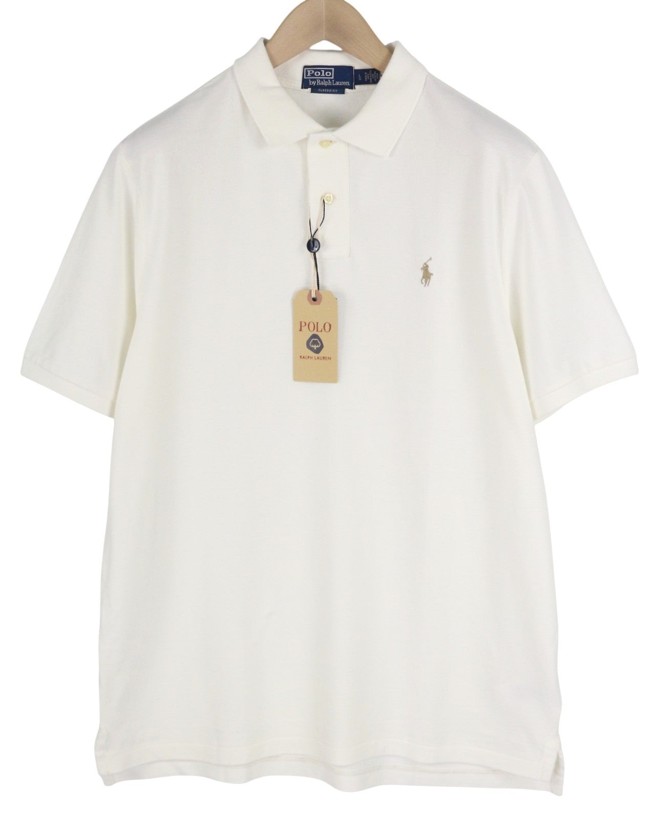 RALPH LAUREN Classic Fit Men T-Shirt L Short Sleeve Embroidered Polo RRP$211