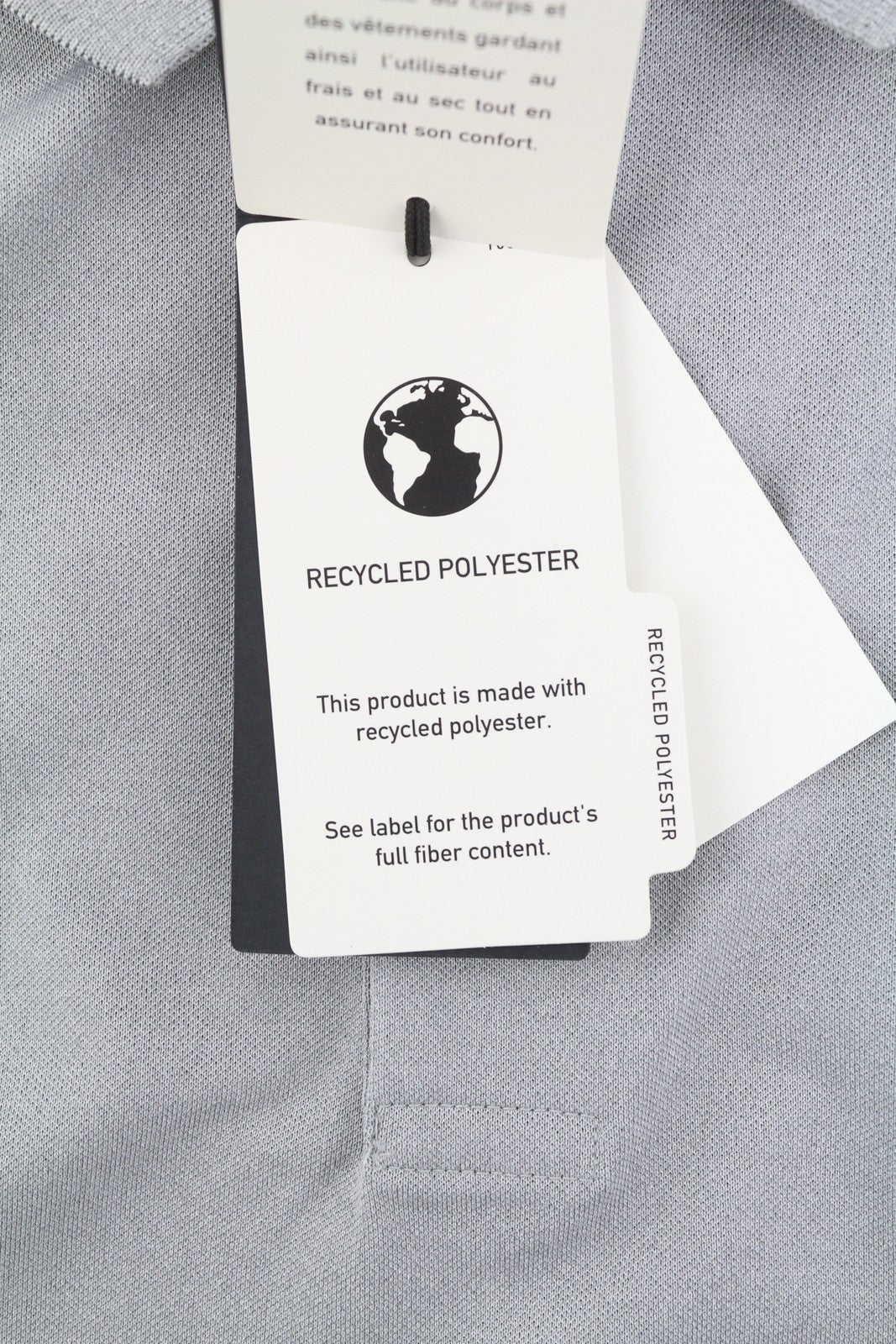 RLX RALPH LAUREN Golf Men T-Shirt L Grey Wicking Short Sleeve Bear Polo RRP €179