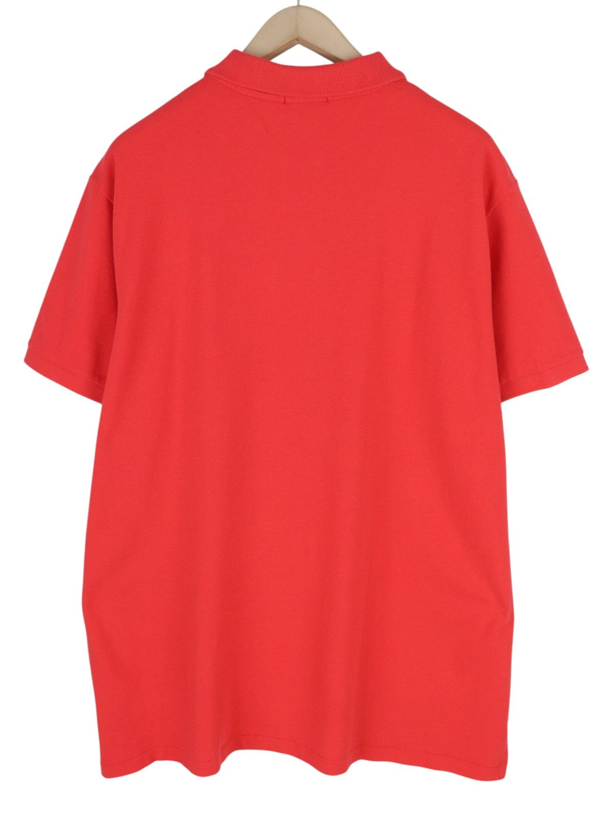 RALPH LAUREN Custom Slim Fit Men T-Shirt 2XL Red Short Sleeve Polo RRP$153