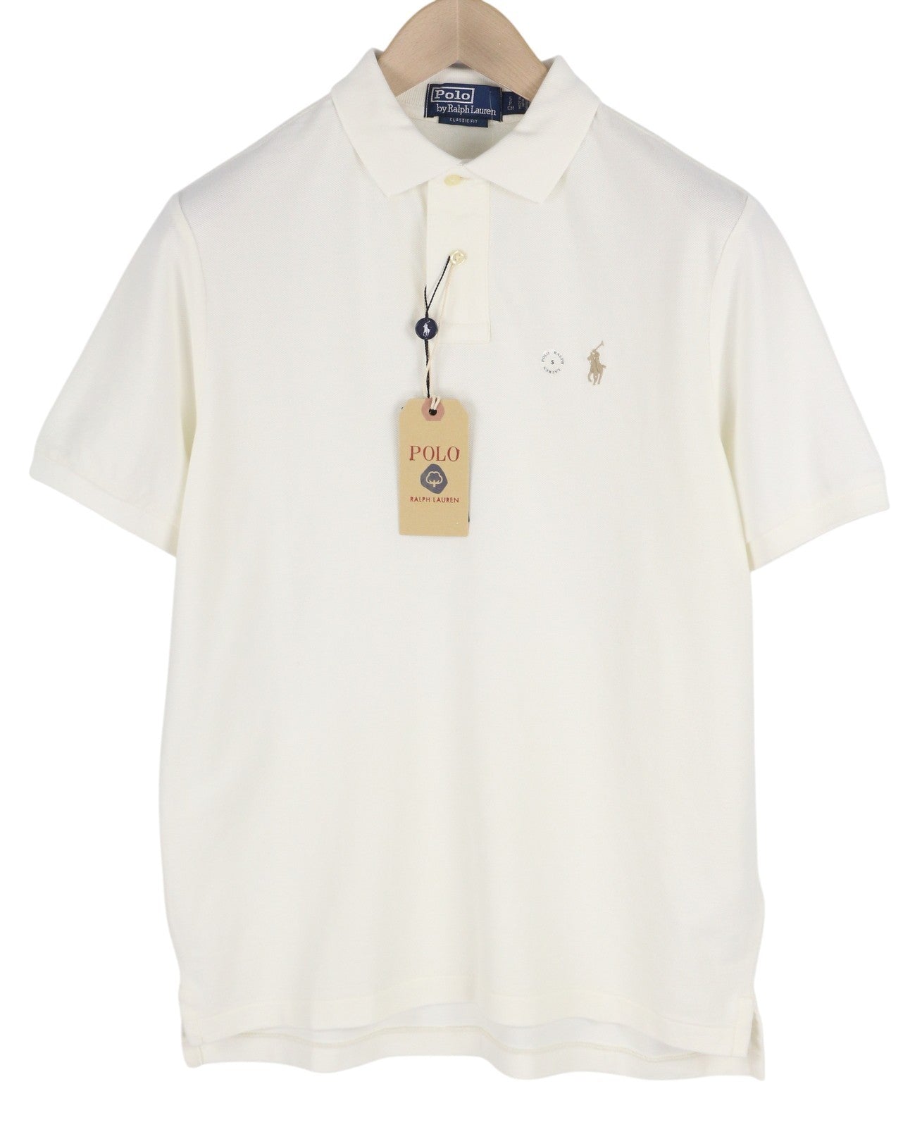 RALPH LAUREN Classic Fit Men T-Shirt S Short Sleeve Embroidered Polo RRP$211