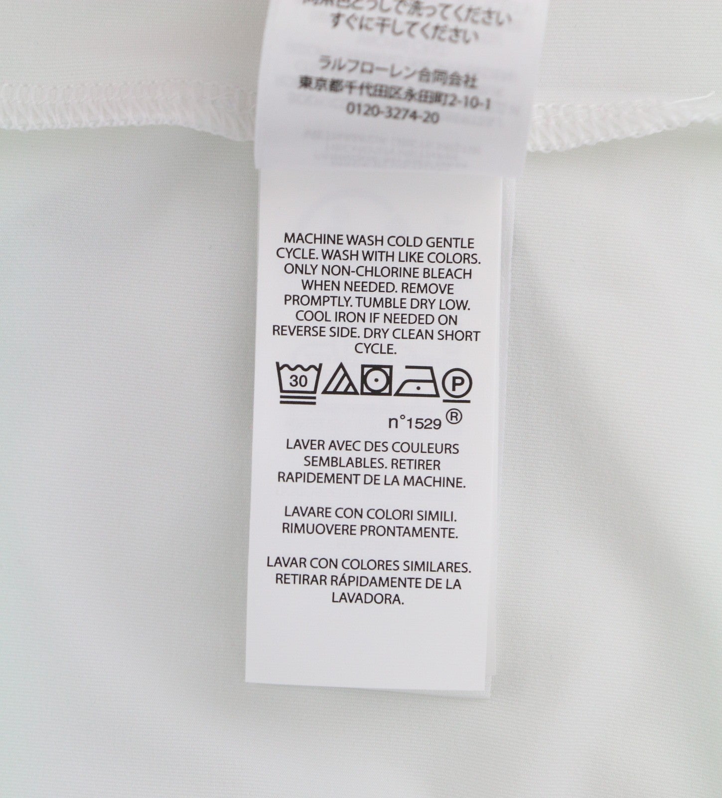 RLX RALPH LAUREN Golf Men T-Shirt L White Jersey Tailored Wicking Polo