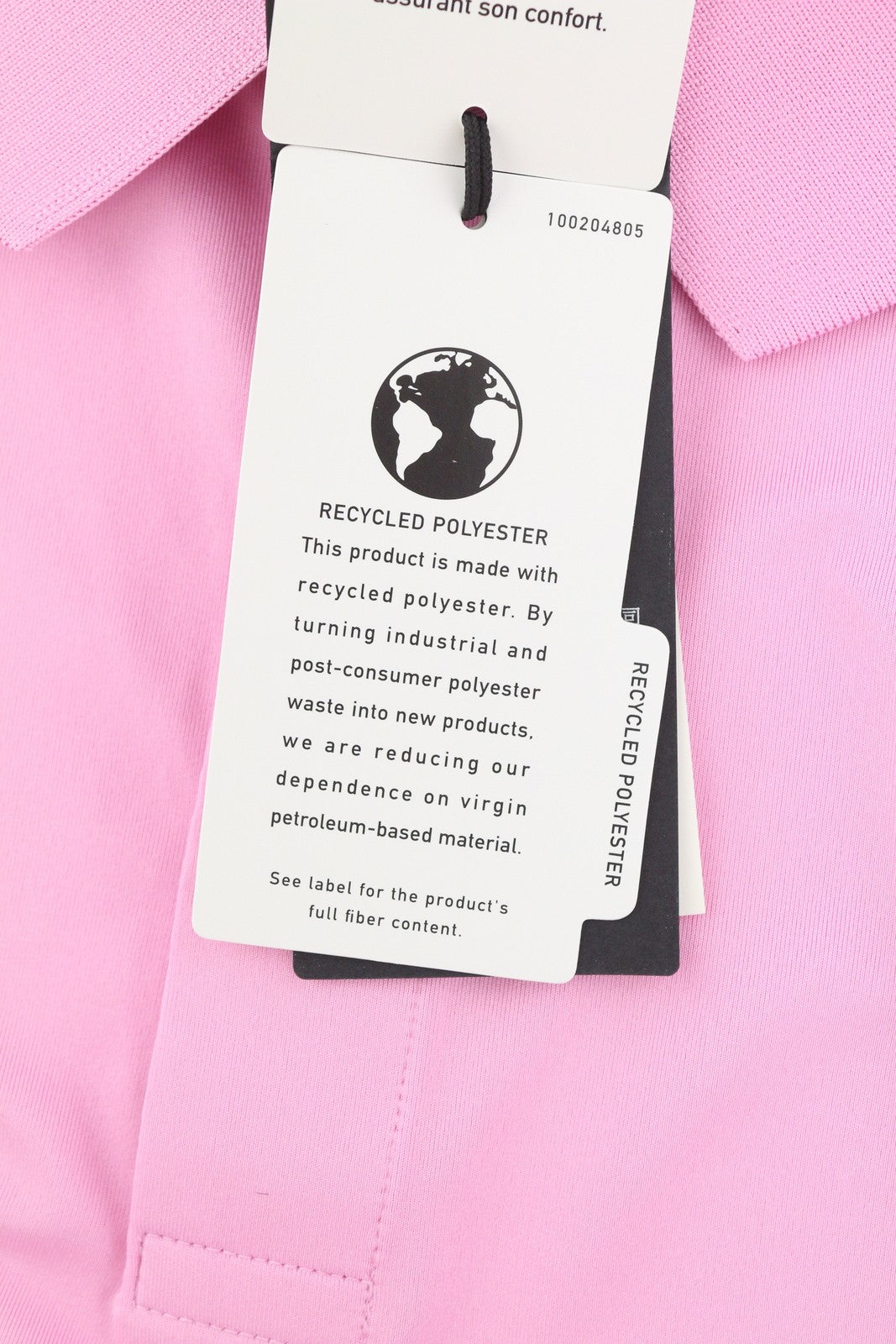 RLX RALPH LAUREN Golf Men T-Shirt XL Pink Wicking Short Sleeve Polo Neck Jersey