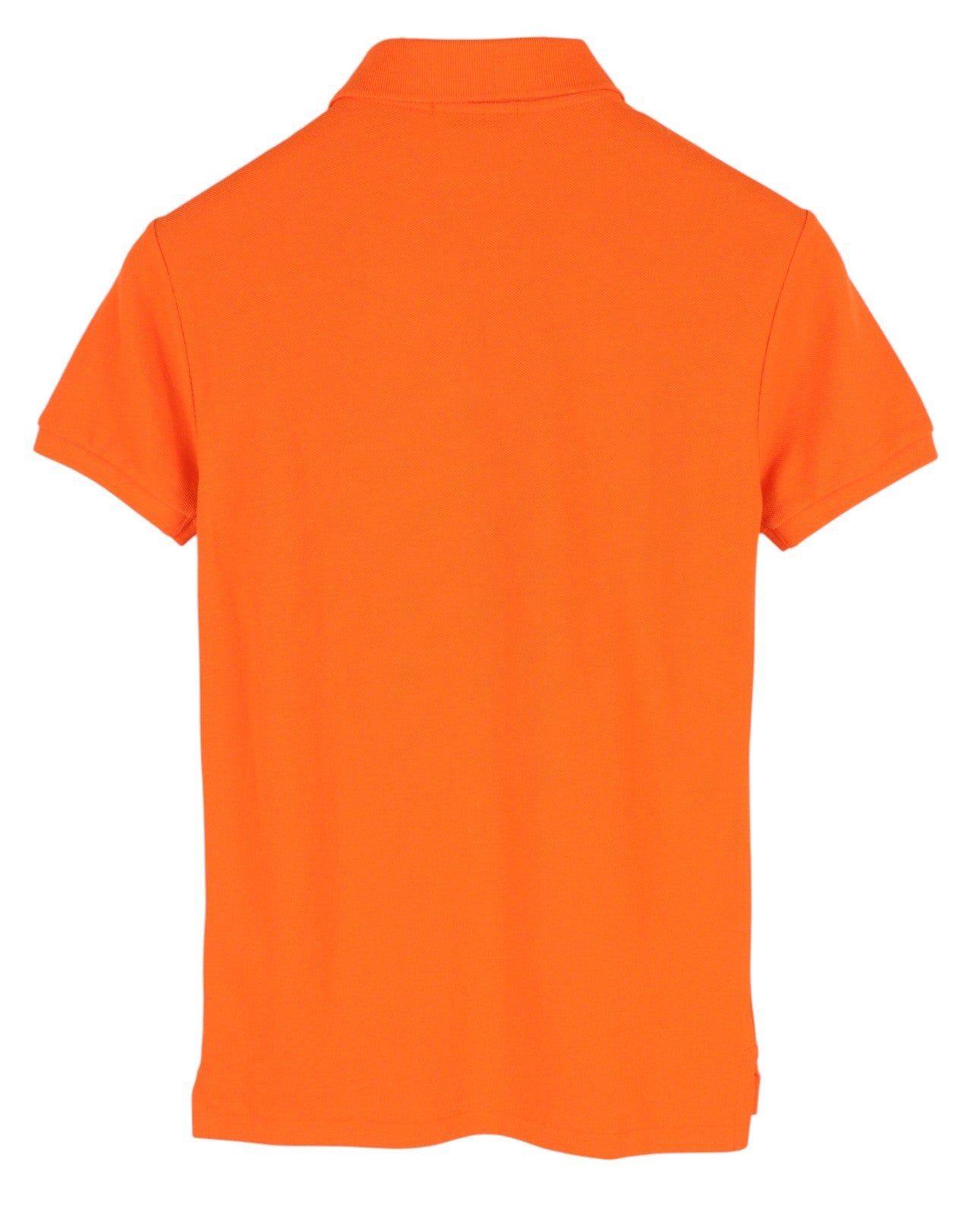 RALPH LAUREN Slim Fit Men T-Shirt XS Orange Short Sleeve Polo Neck RRP€182